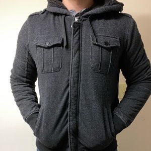 Rock&Republic Large Zip-Up Hoodie